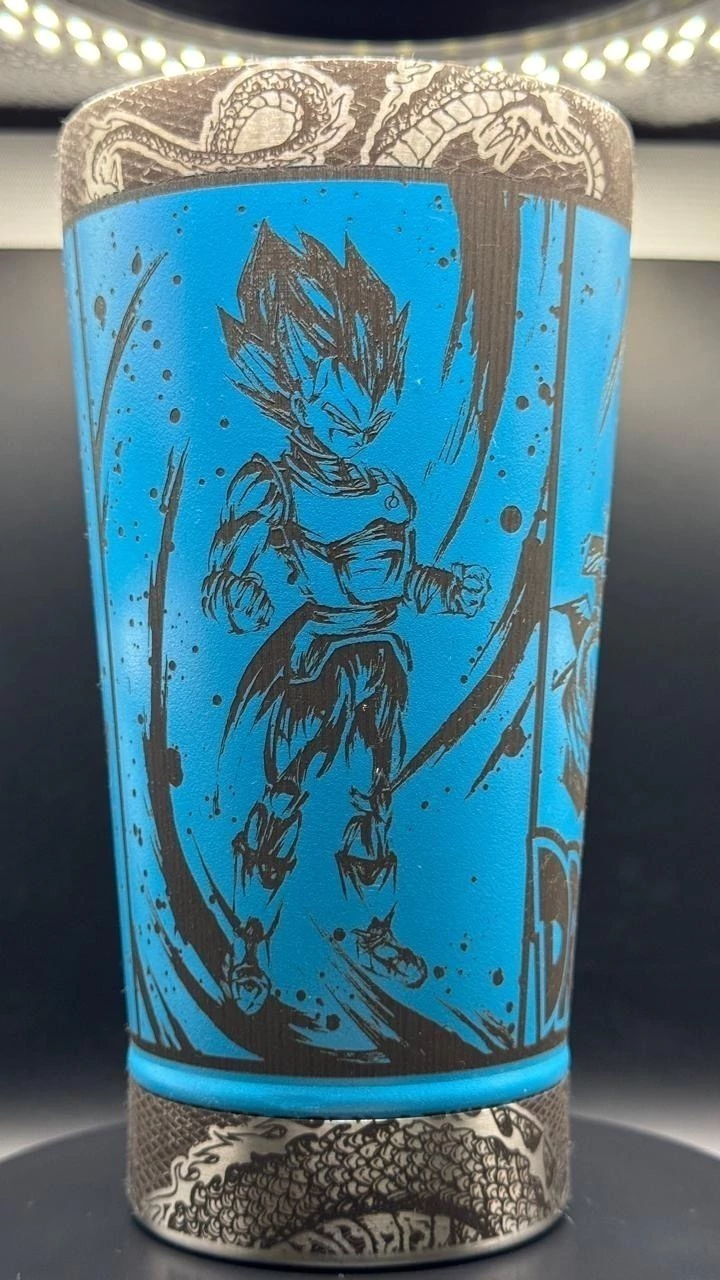 Copo Térmico Personalizado em 360 graus -(Dragon Ball-2)-473ml - Imagem 3