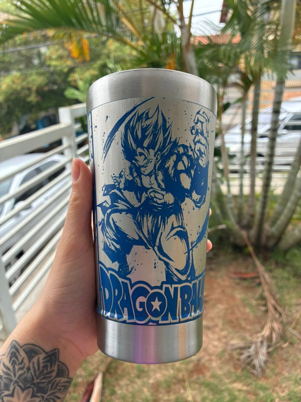 Copo Térmico Personalizado em 360 graus-Dragon Ball