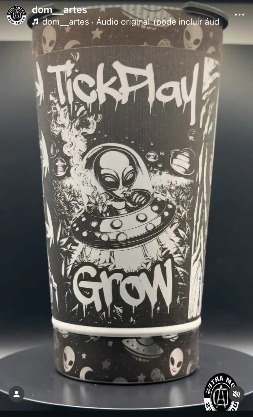 Copo Térmico Personalizado em 360 Snoop Dog/Bob Marley - Imagem 2