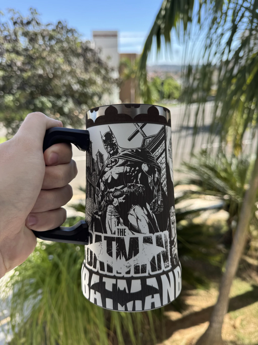 Caneca Térmica personalizada em 360 graus-Batman- 710ml