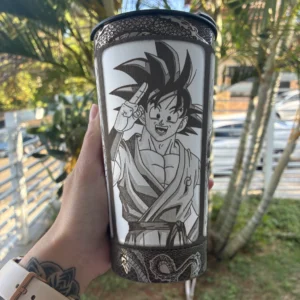 Copo Térmico Personalizado em 360graus- Dragon Ball-473ml