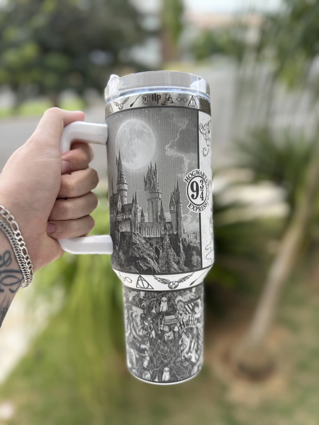 Caneca 1200l Harry Potter Hogwarts