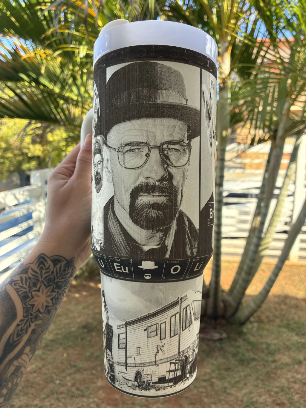 Caneca térmico 1200l personalizado -Breaking Bad