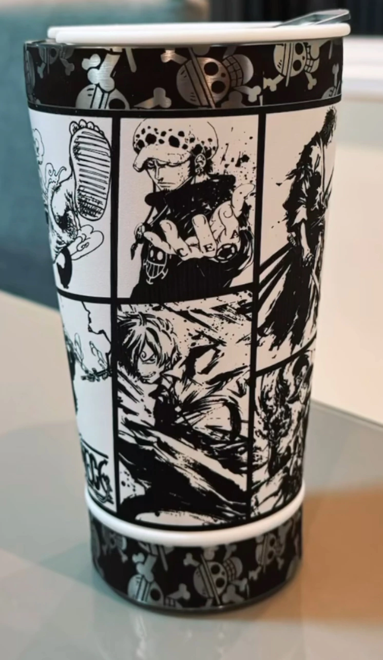 Copo Térmico Personalizado em 360graus - (One Piece-1)-473ml - Imagem 2