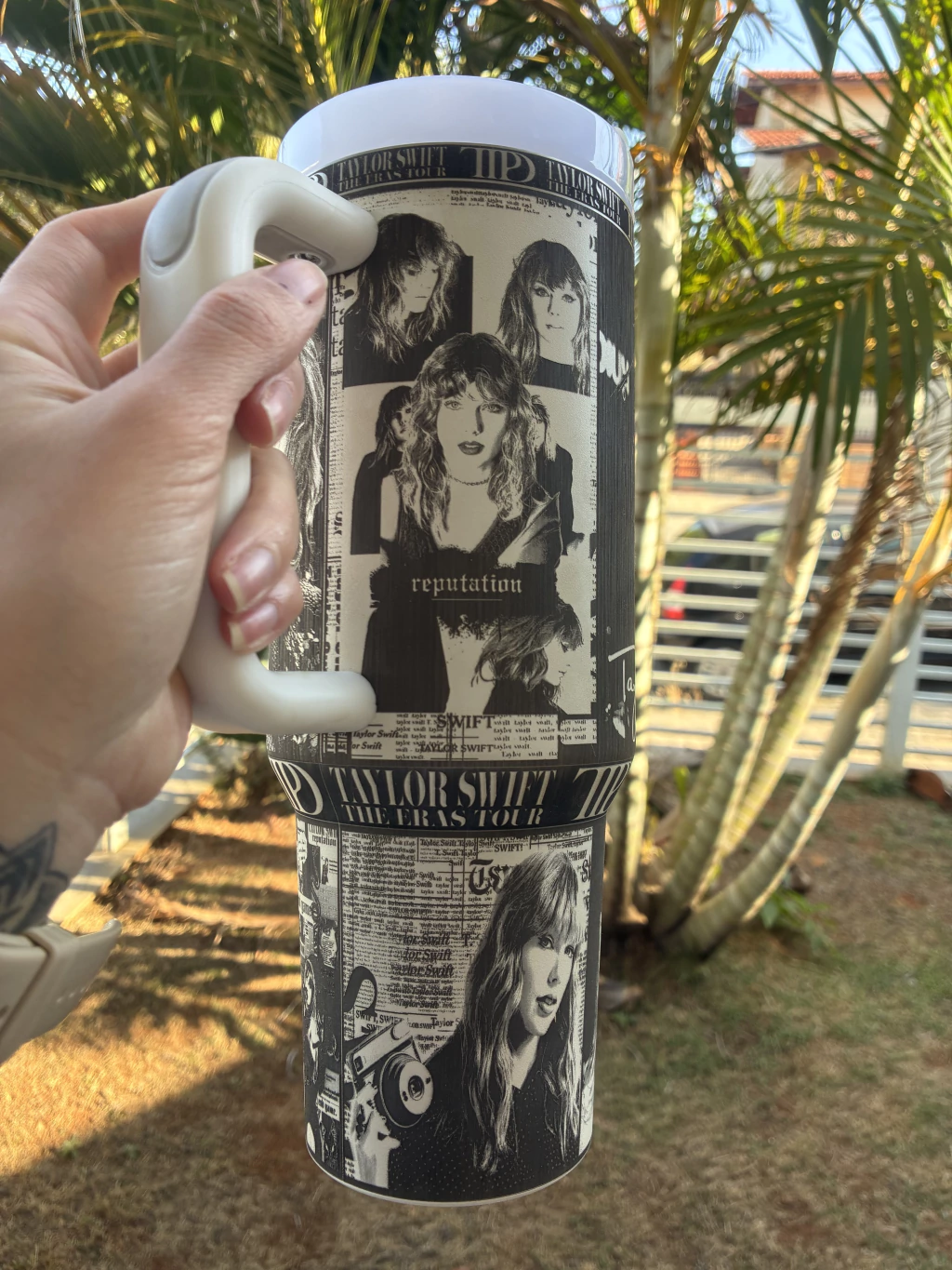 Caneca térmico 1200l personalizado - Taylor Swift - Imagem 4
