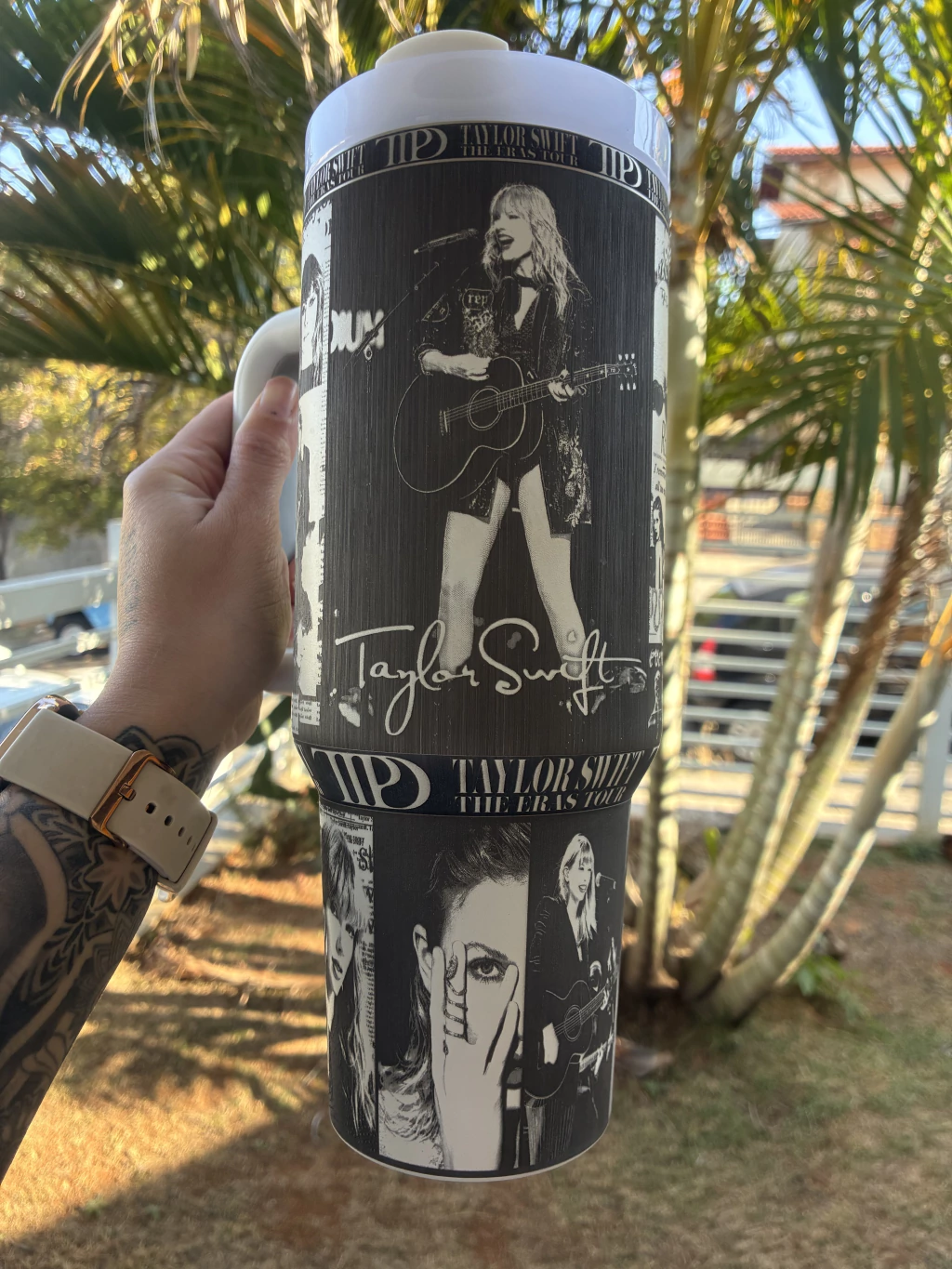 Caneca térmico 1200l personalizado - Taylor Swift - Imagem 3