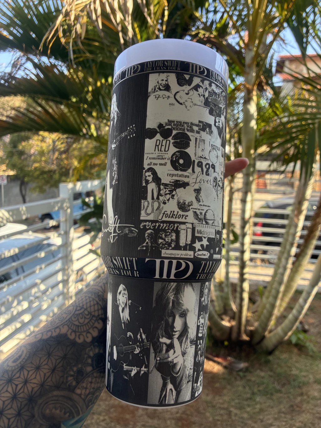 Caneca térmico 1200l personalizado - Taylor Swift - Imagem 2