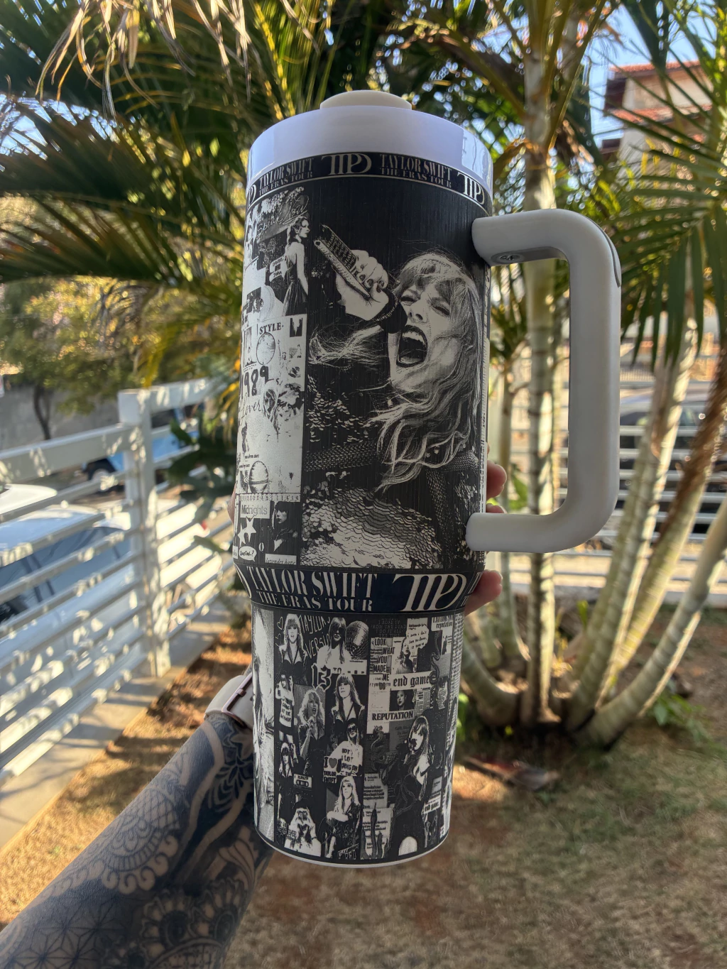 Caneca térmico 1200l personalizado - Taylor Swift