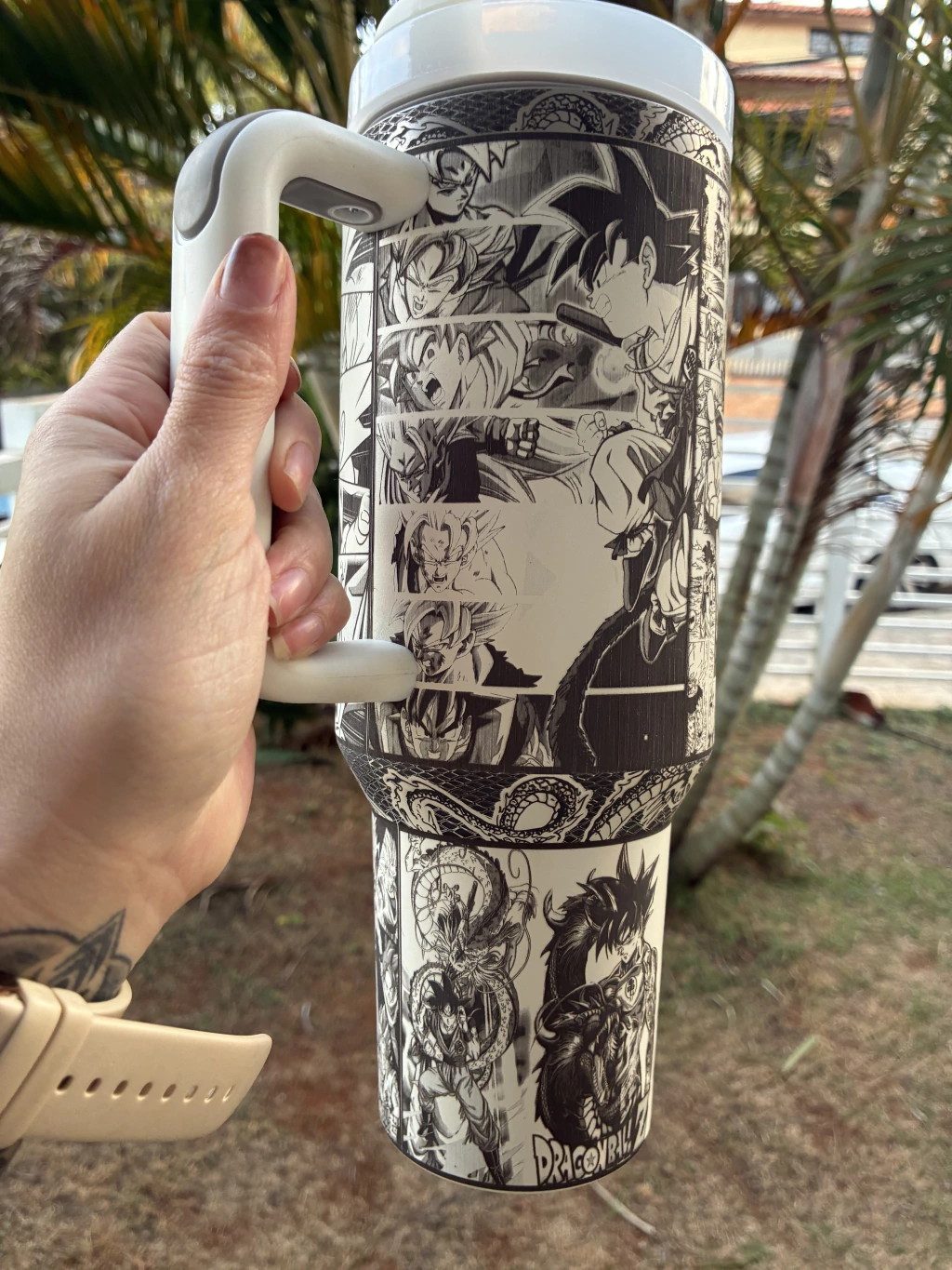 Caneca térmico 1200l personalizado -Dragon Ball - Imagem 2