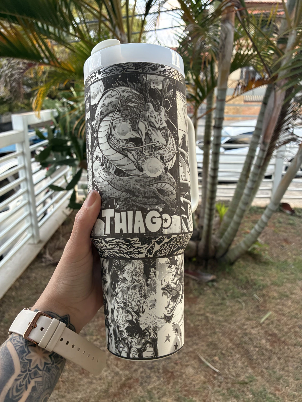 Caneca térmico 1200l personalizado -Dragon Ball - Imagem 3