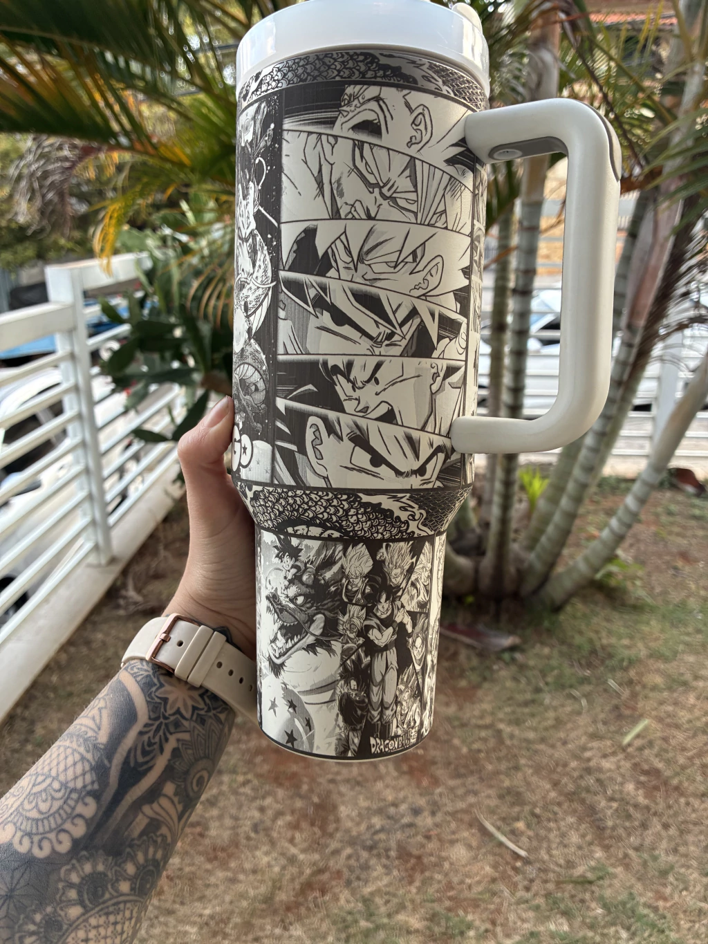 Caneca térmico 1200l personalizado -Dragon Ball - Imagem 4
