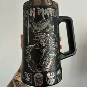 Caneca Térmica Personalizada em 360 graus - (Iron Maiden3)-710ml