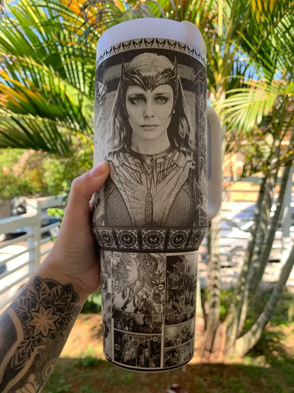 Caneca Térmico 1200L personalizado em 360 graus Wanda