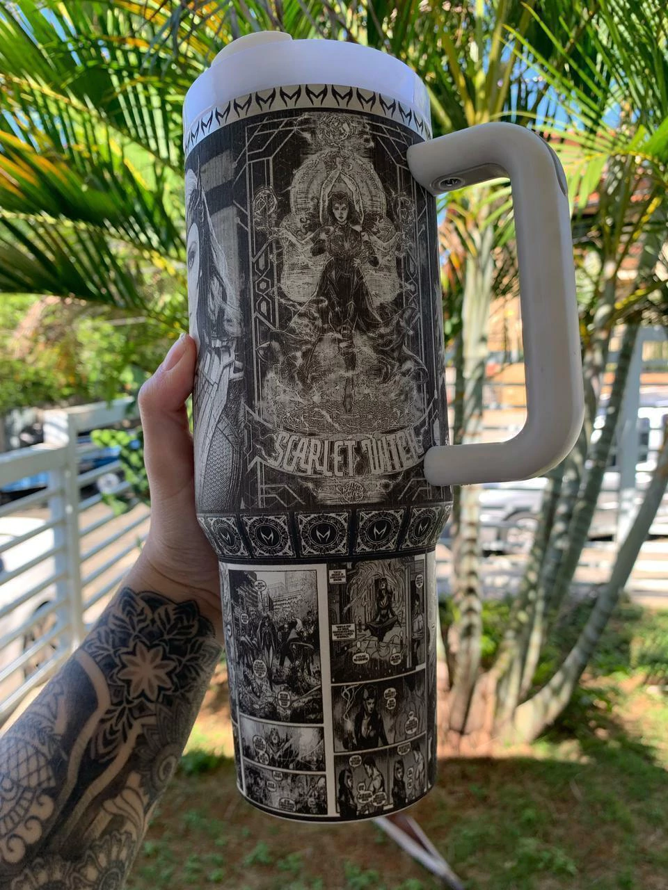 Caneca Térmico 1200L personalizado em 360 graus Wanda - Imagem 2