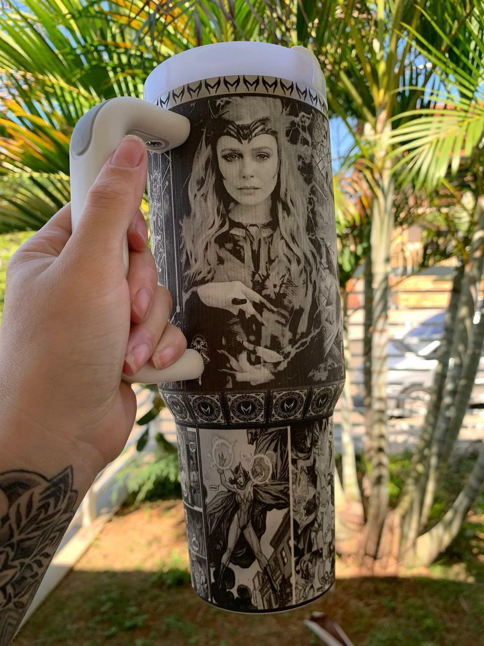 Caneca Térmico 1200L personalizado em 360 graus Wanda - Imagem 4